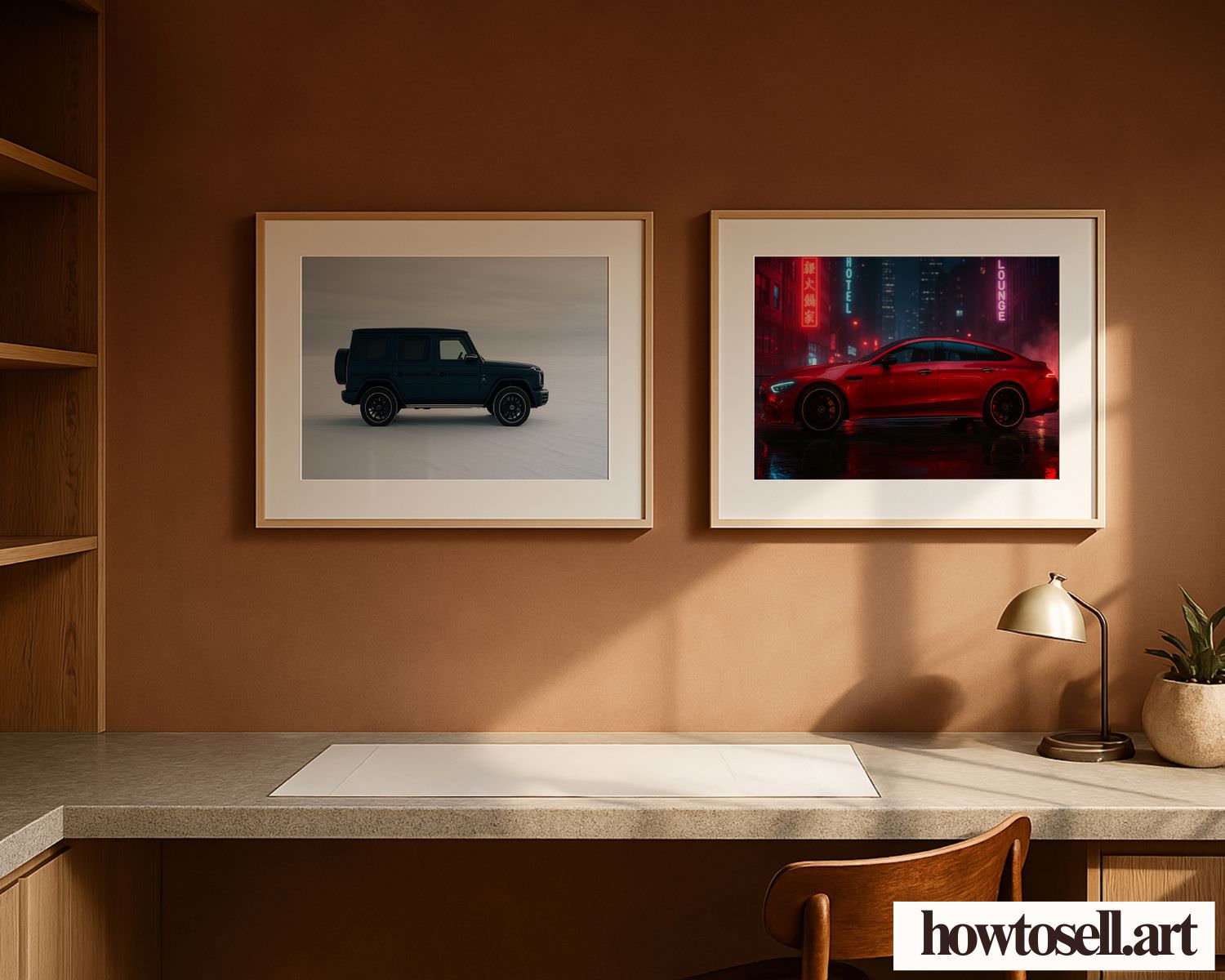 Wall Art Frame Mockups – Set of Two