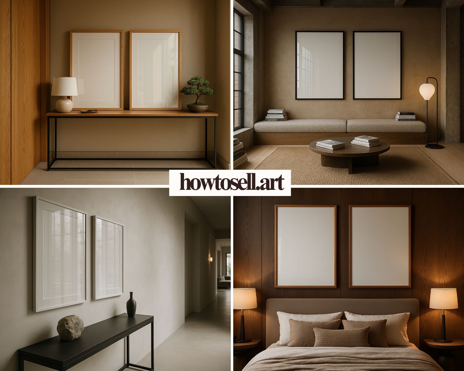 Wall Art Frame Mockups – Set of Two