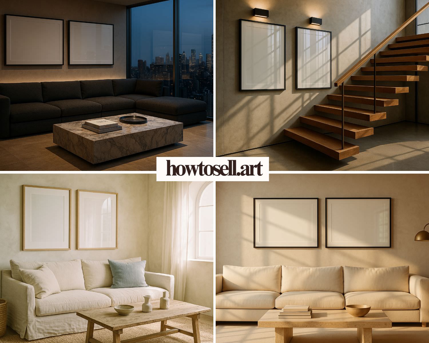 Wall Art Frame Mockups – Set of Two