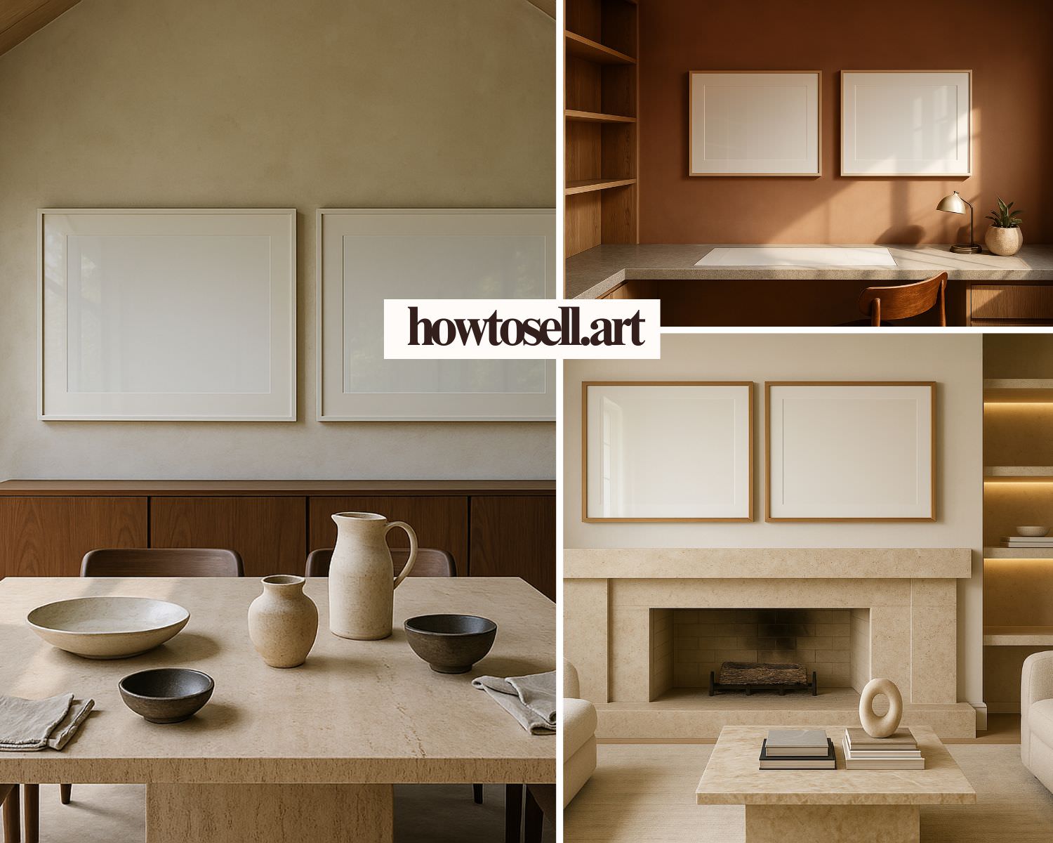 Wall Art Frame Mockups – Set of Two