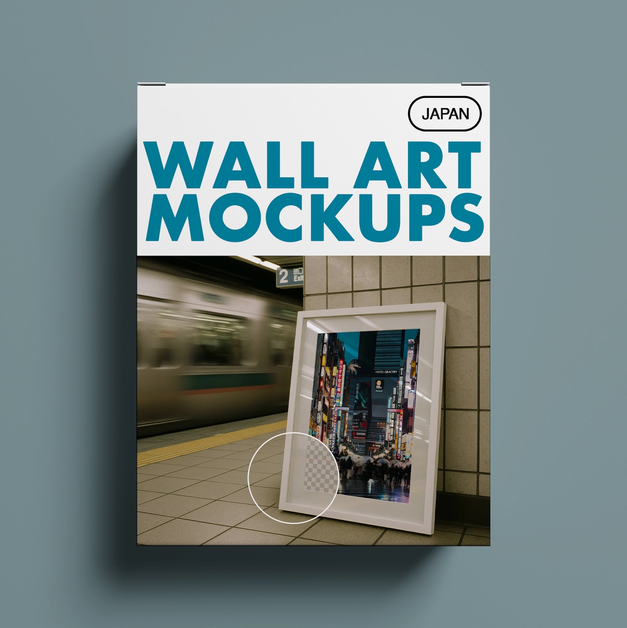 Wall Art Frame Mockups – Japan Collection