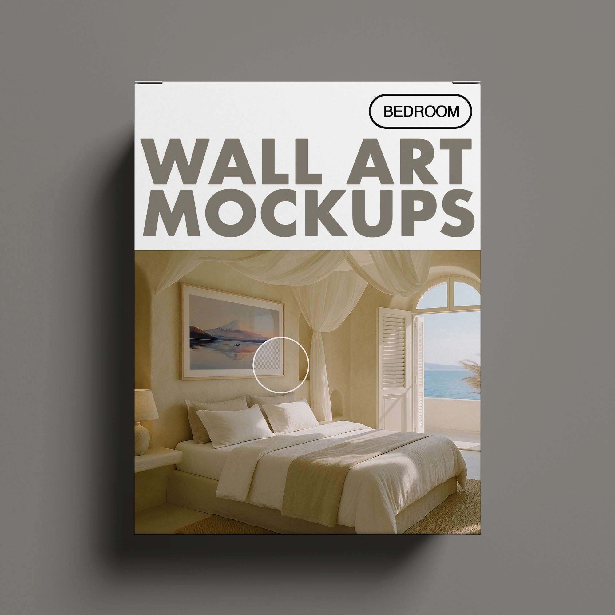 Wall Art Frame Mockups – Bedroom