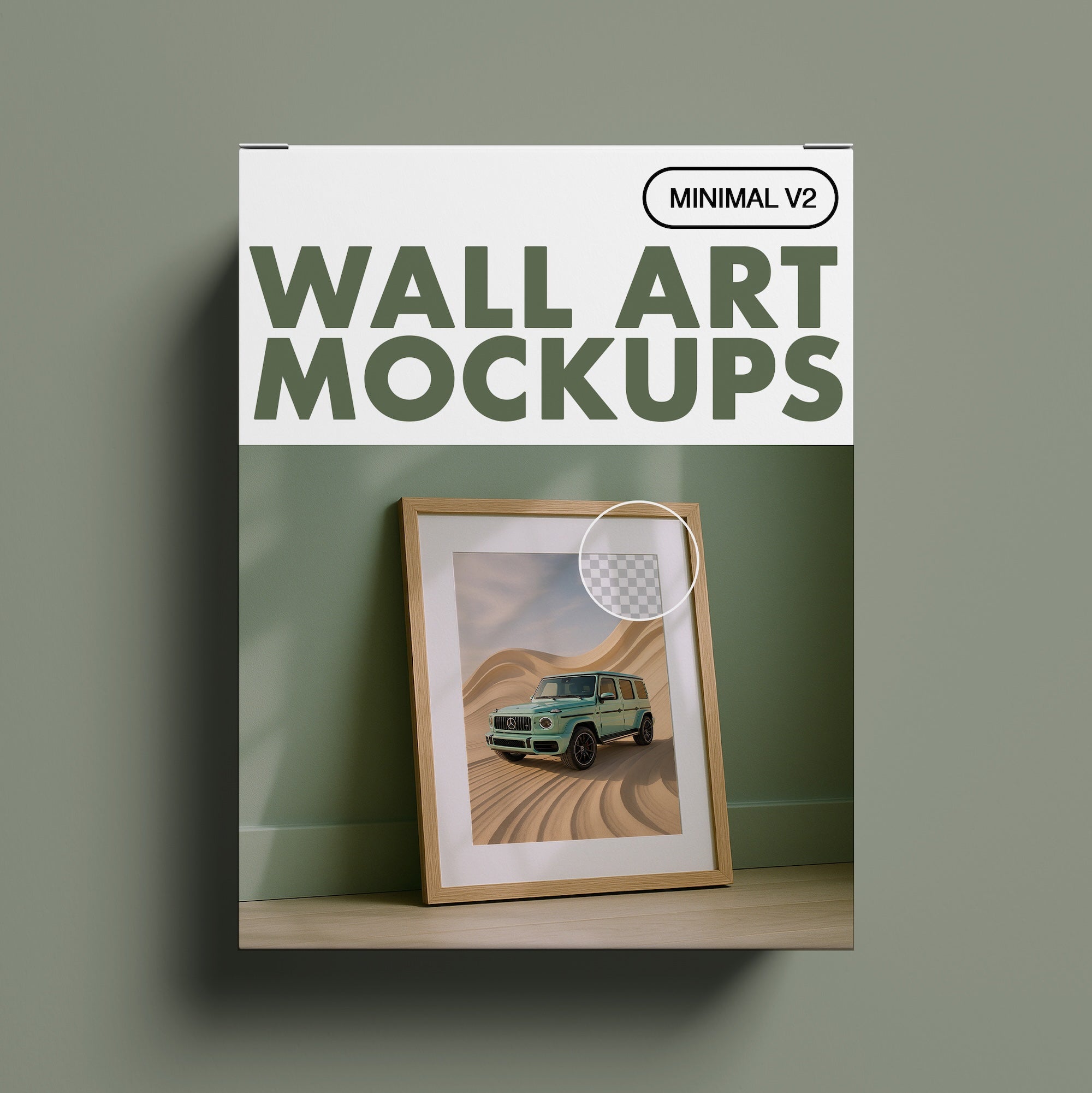 Wall Art Frame Mockups – Minimal V2