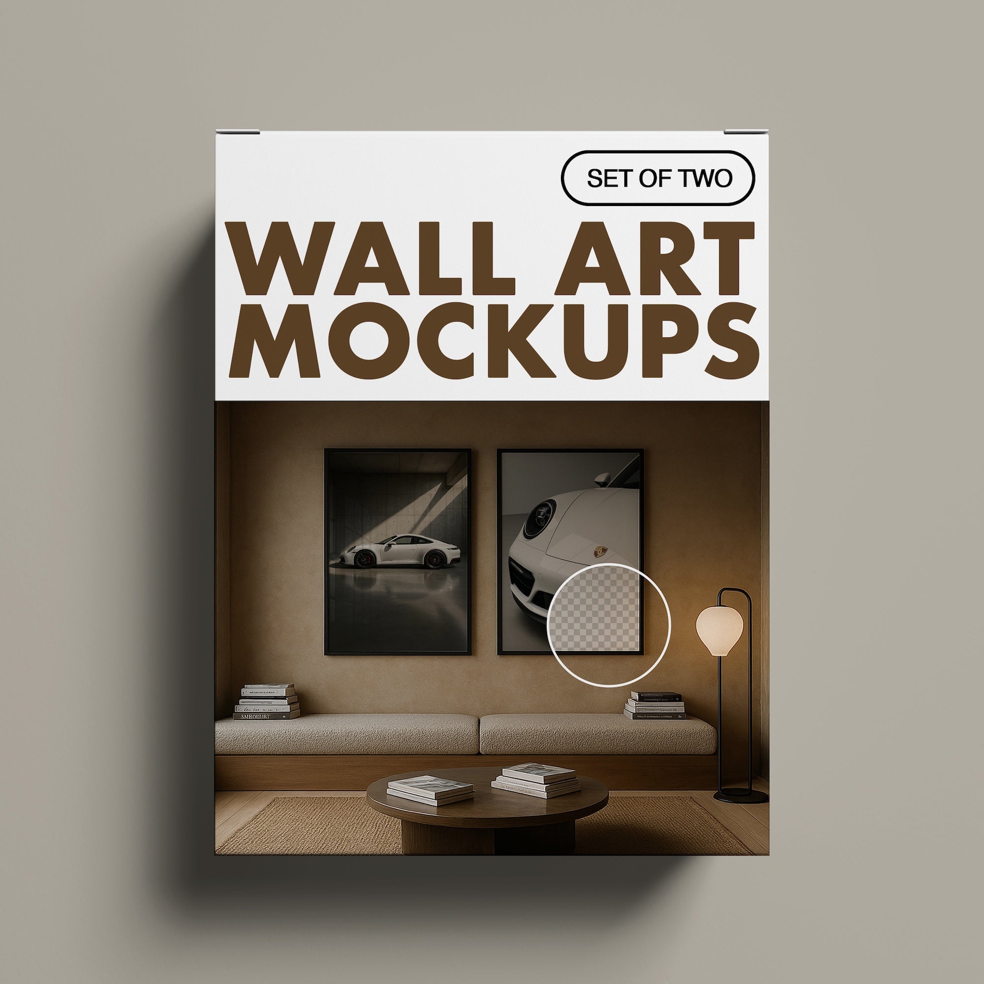 Wall Art Frame Mockups – Set of Two