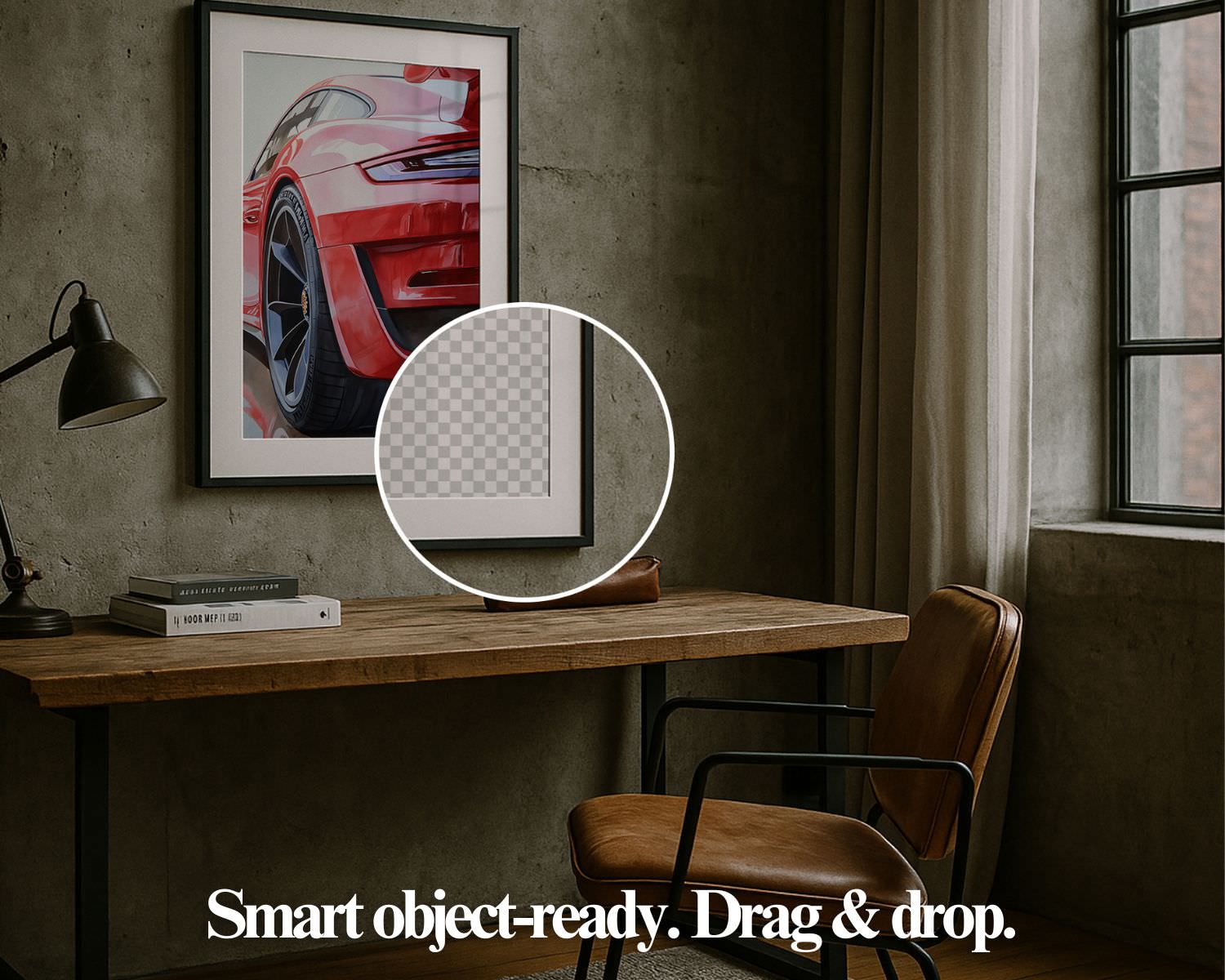 Wall Art Frame Mockups – Study & Office