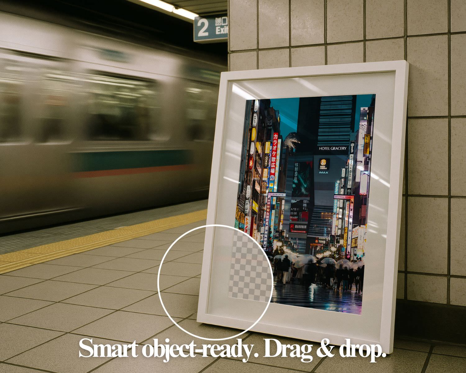 Wall Art Frame Mockups – Japan Collection