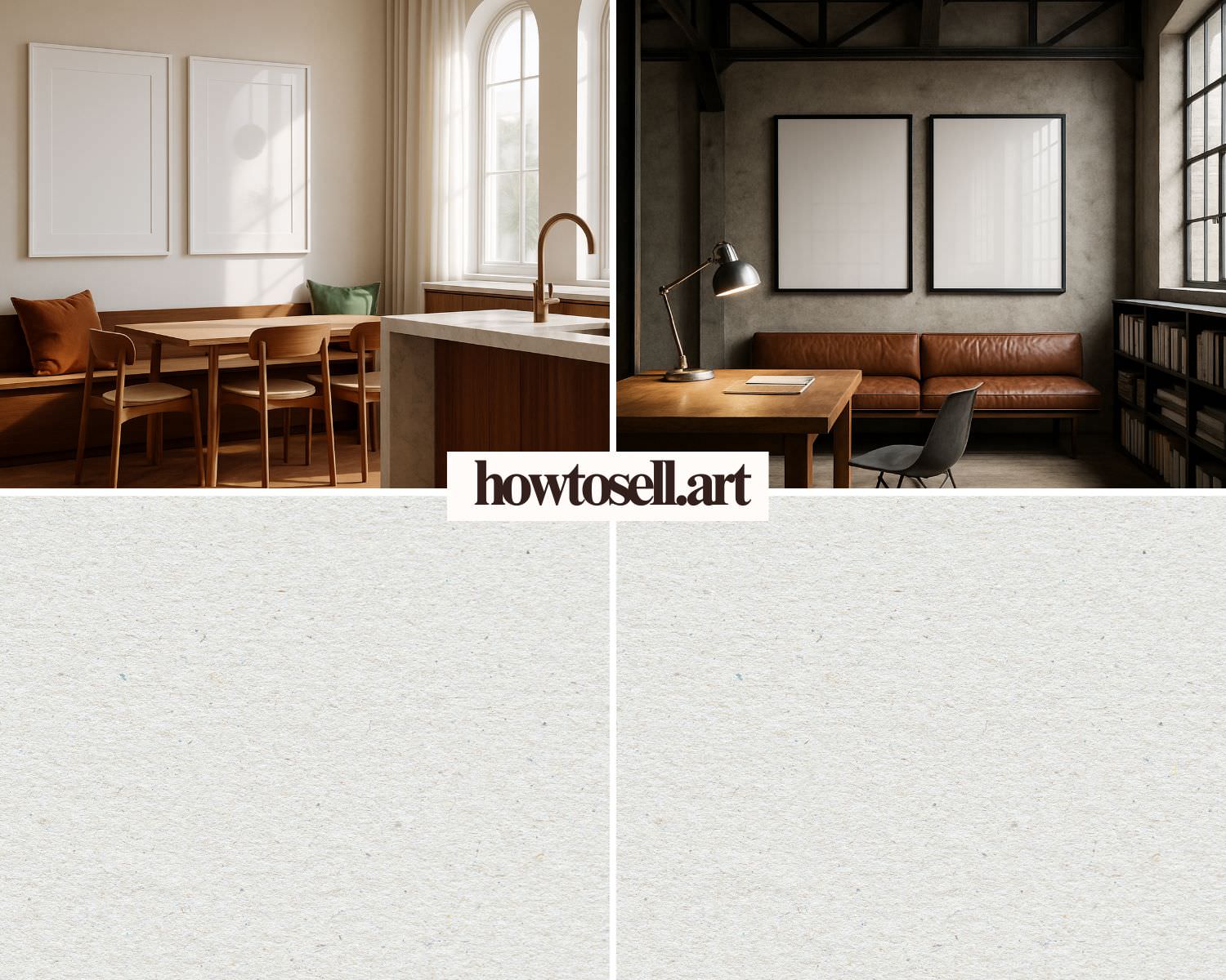 Wall Art Frame Mockups – Set of Two V2