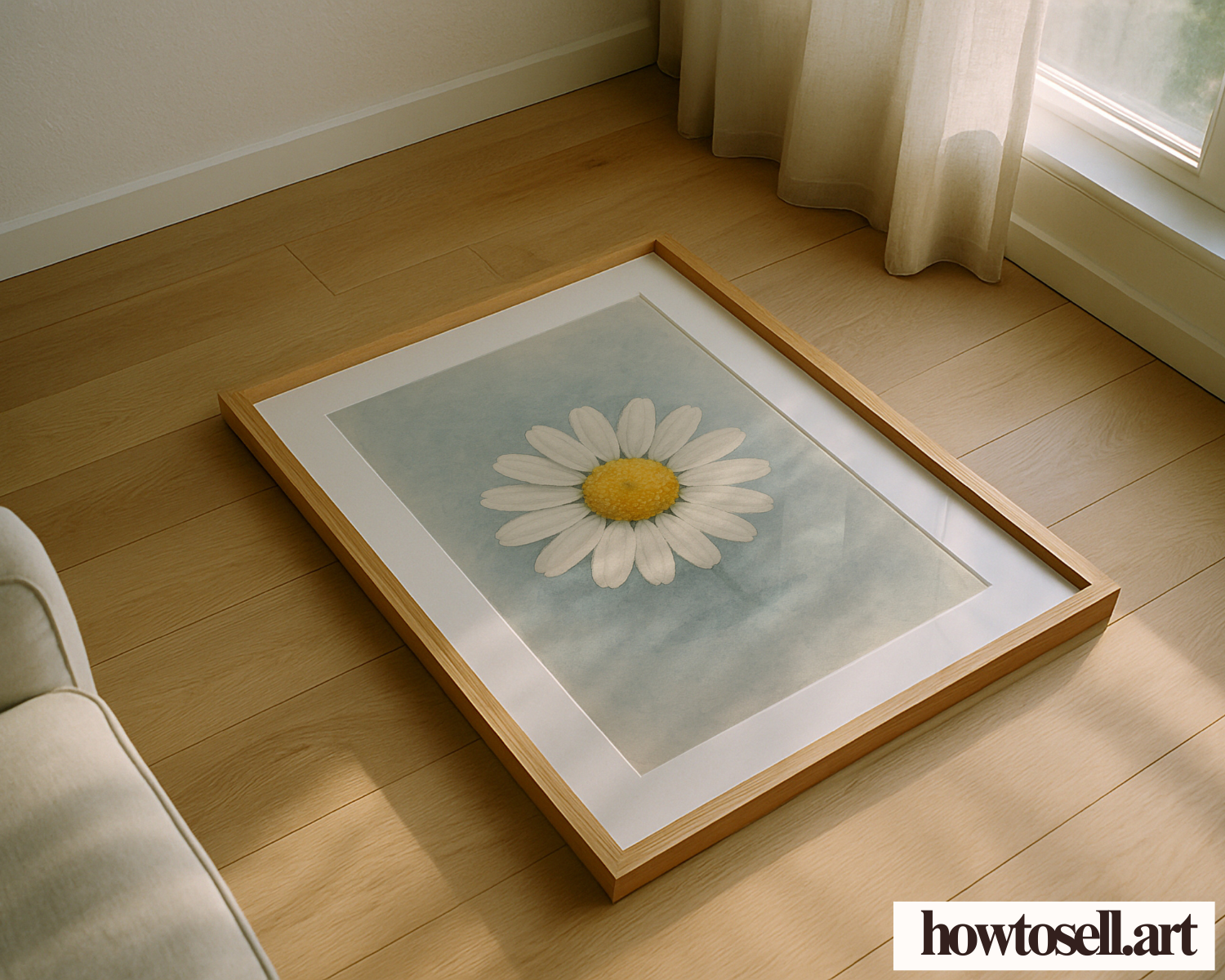 Wall Art Frame Mockups – On The Floor