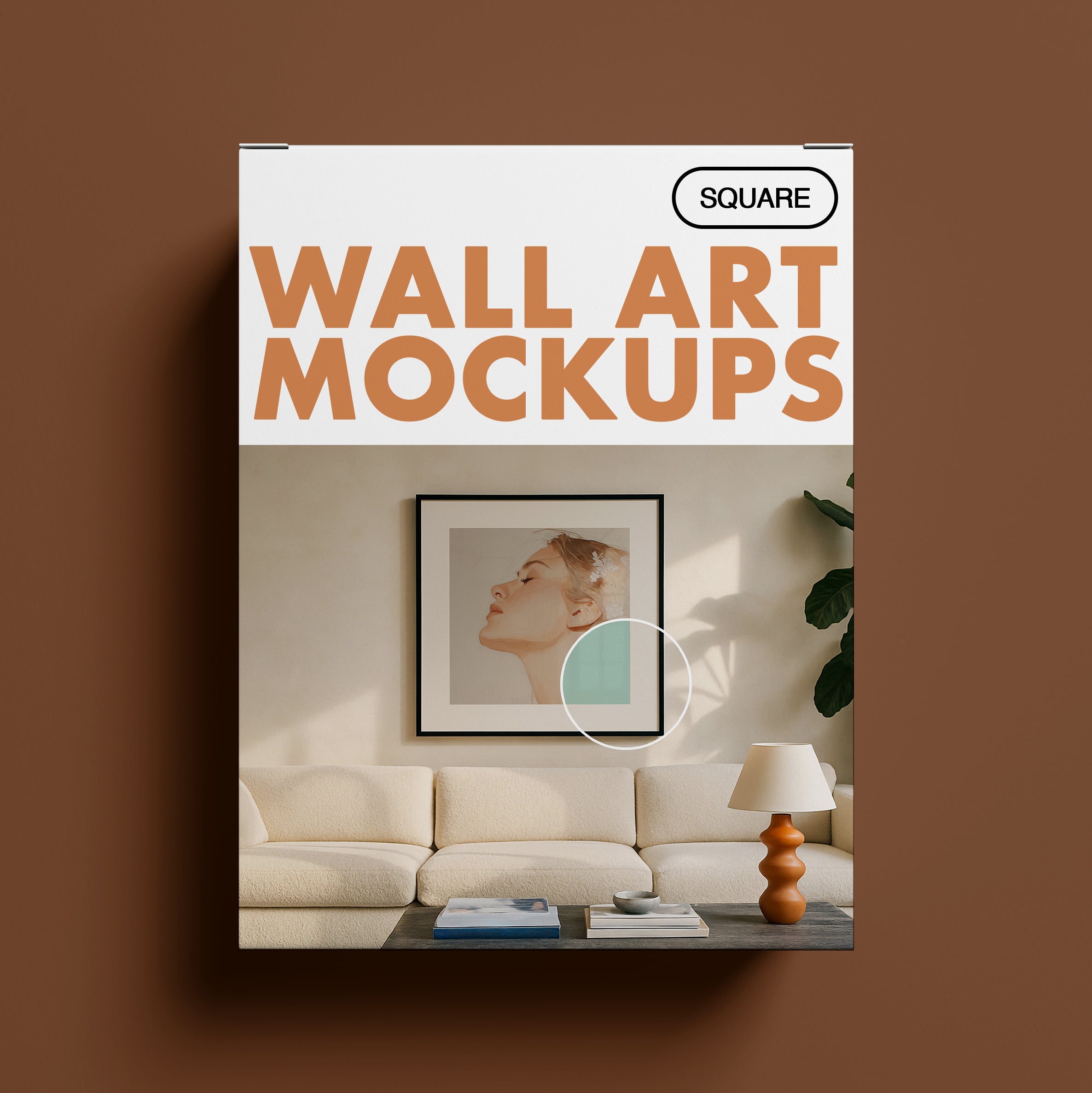 Wall Art Frame Mockups – Square